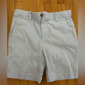 Boys vineyard vines shorts blue seersucker like new